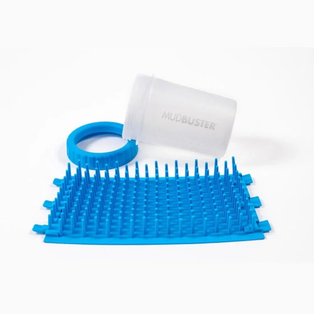 New Large MudBuster Paw Cleaner and Microfiber Pet Towel + FREE Toy